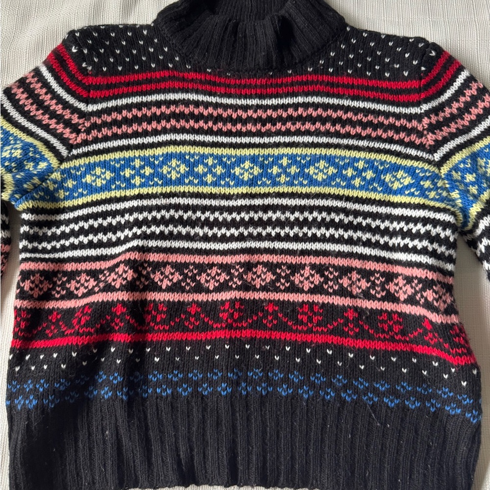 American Eagle Outfitters Multicolor Patterned Sweater